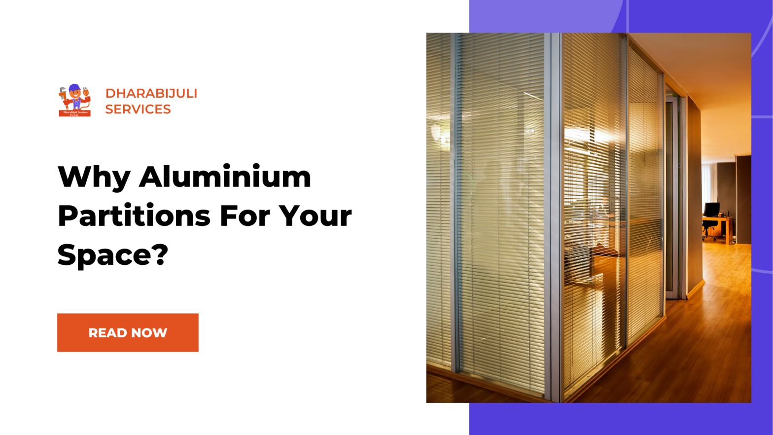 Partition your space with aluminum partitionsKnow these facts